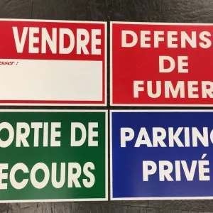 PANNEAU INDIC-PVC-L300*200mm