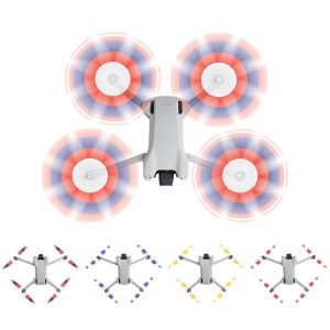 4 Hélices 6030F Colorées Double Face pour drone DJI Mini 3