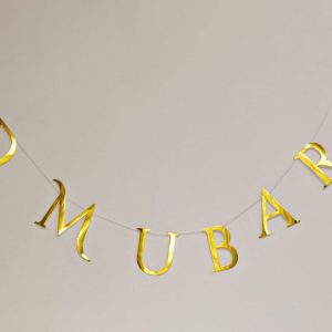 Guirlande Lettres « Eid Mubarak »
