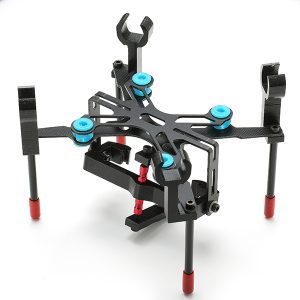 Support avec Nacelle Absorbeur de Chocs pour GoPro pour Hubsan H501S