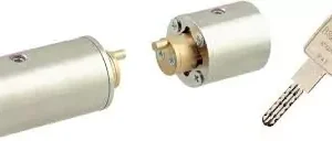 JEU DE CYLINDRES ADAPTABLE SERRURE JPM-KESO – 4 CLES HAUTE SECURITE