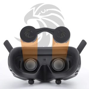 Cache de Protection Lentilles Sunnylife en Silicone pour Casque DJI Goggles 2 (drone DJI Avata)