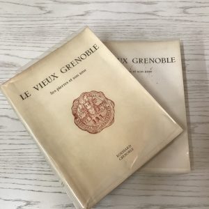 Livres le Vieux Grenoble Vol 1 et 2