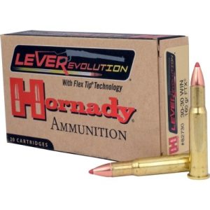 Munitions Hornady Lever Evolution calibre 30-30  160 grains FTX