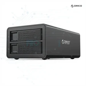 ORICO (9528U3), Boîtier de disque dur externe 2 baies en aluminium USB 3.0 vers SATA