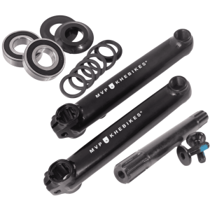 Pédalier KHE MVP Mega Short 152 mm 8 Black + Boitier de pédalier Mid