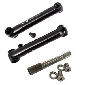 Pédalier KHE MVP Short 48 Black Option Axe / Vis Titane LTR