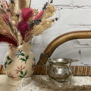 Petit pot à lait vintage métal argenté orfèvrerie Girod Paris