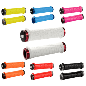 Poignées Lock On ODI x TROY LEE DESIGNS 130mm