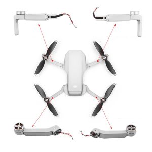 Set Complet 4 Bras Moteurs Avant et Arrière DJI Mavic Mini