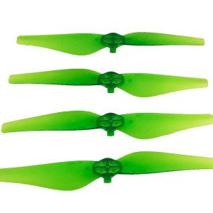 4 Hélices Transparentes 2CW & 2CCW Démontage Rapide pour DJI Mavic Air – VERT