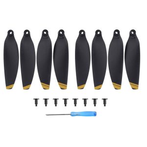 Set 4 Hélices 4726 pour DJI Mavic Mini – NOIR/OR