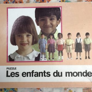 Puzzle « Les enfants du monde » Vintage