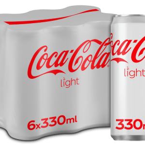 COCA-COLA LIGHT CANS 6x33cl
