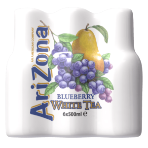 ARIZONA BLUEBBERRY WHITE TEA PET 6X50CL