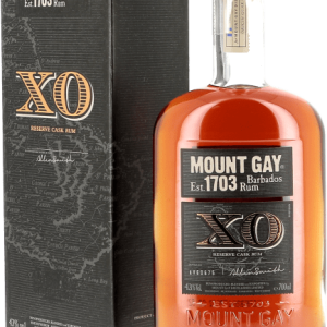 MOUNT GAY 1703 « X.O. RESERVE CASK » BARBADES 43°  70CL