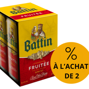 BATTIN FRUITEE 4,3° CANS 4x50cl