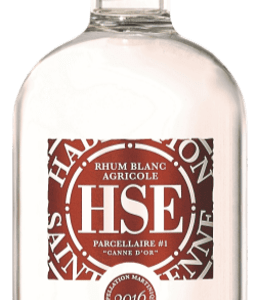 HSE RHUM BLANC PARCELLAIRE # 1 « CANNE D&rsquo;OR » MARTINIQUE 55° 70CL