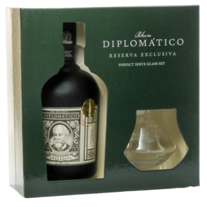 COFFRET DIPLOMATICO 12ANS + 2 VERRES 40° 70CL