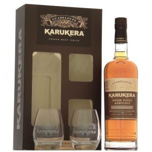 Karukera Rhum Vieux Réserve Spéciale Coffret 70 cl 42° + 2 Verres