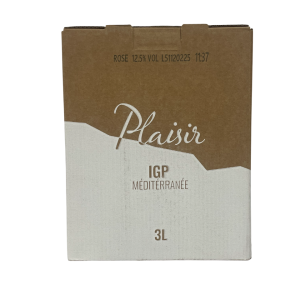 BIB CUVÉE PLAISIR 5L ROSÉ IGP