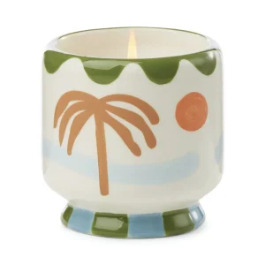 Bougie en céramique Palmiers – Lush Palms