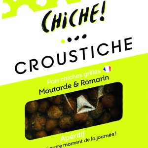 Les Lumineuses – Pois Chiches  – Moutarde et Romarin – 90 gr – Bio