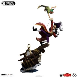 DISNEY – Peter Pan VS Crochet – Statuette Art Scale 1/10 40cm