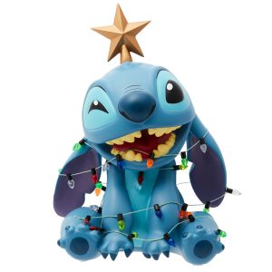 Figurine Stitch Guirlandes de Noël – Disney Showcase