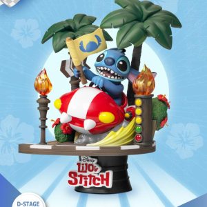 LILO & STITCH – Stitch Racing Car – Diorama D-Stage 14.6cm