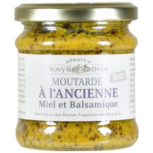 Moutarde miel et balsamique – Abbaye de Novy Dvur