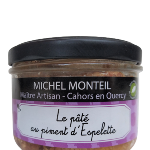 Pâté au piment d&rsquo;Espelette – 180 gr