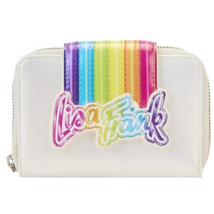 Portefeuille Loungefly Lisa Frank Rainbow Logo
