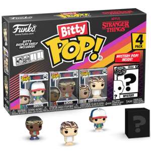STRANGER THINGS – Bitty Pop 4 Pack 2.5cm – Dustin