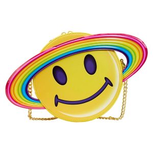 Sac à main Loungefly Lisa Frank Yellow Rainbow Ring Saturn
