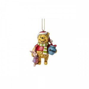Winnie L’Ourson et Porcinet Ornement Noël Disney Traditions