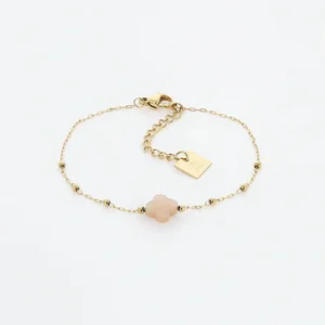 Bracelet Velasquez – Acier Doré – Nude