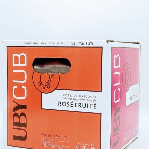 IGP Cotes de Gascogne UbyCub Rosé Domaine Uby 5 Litres