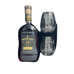 Rhum Appleton Rare Blend 12 Ans 43% (Coffret avec 2 Verres) (Jamaique)