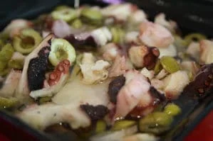 Salade de poulpe