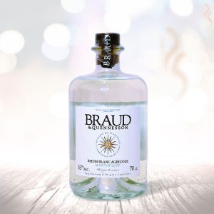 Braud et Quennesson – Blanc 55° – Rhum Blanc Agricole